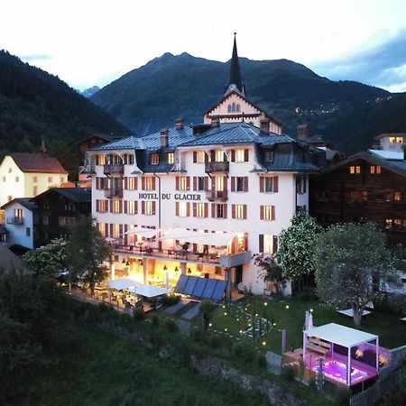 Du Glacier Boutique & Traditions Hotel Fiesch Bagian luar foto