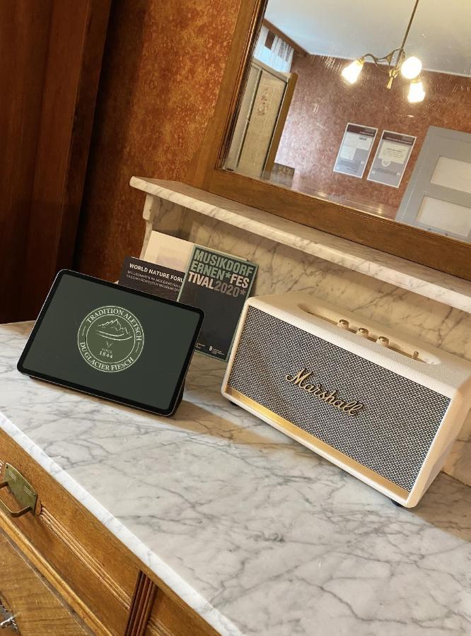 Du Glacier Boutique & Traditions Hotel Fiesch Bagian luar foto