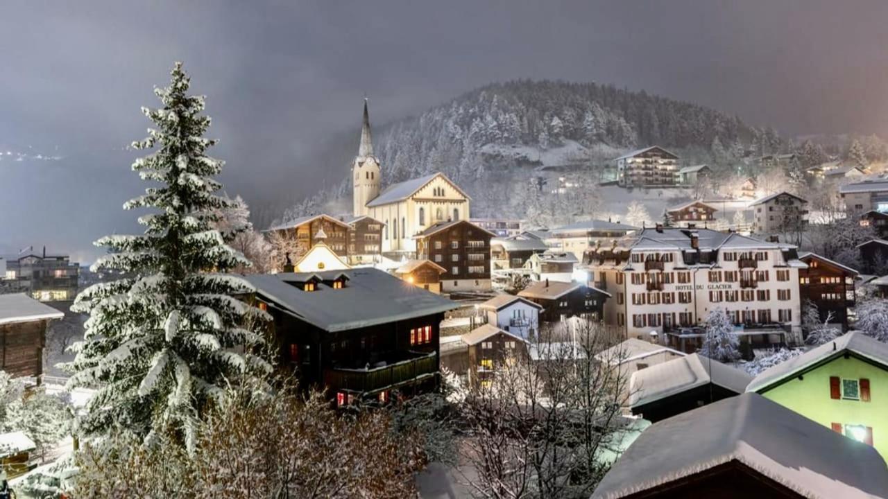 Du Glacier Boutique & Traditions Hotel Fiesch Bagian luar foto