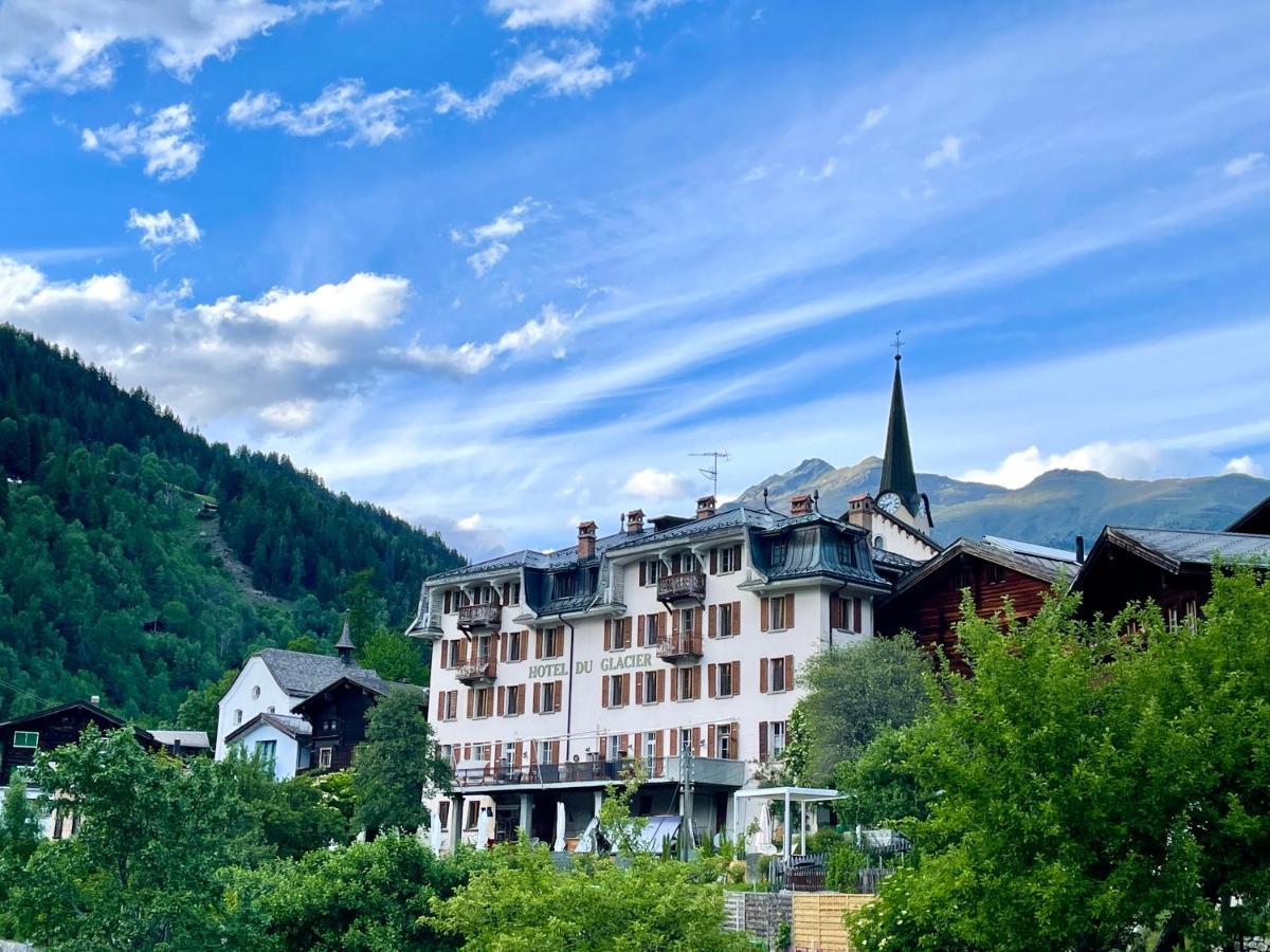 Du Glacier Boutique & Traditions Hotel Fiesch Bagian luar foto